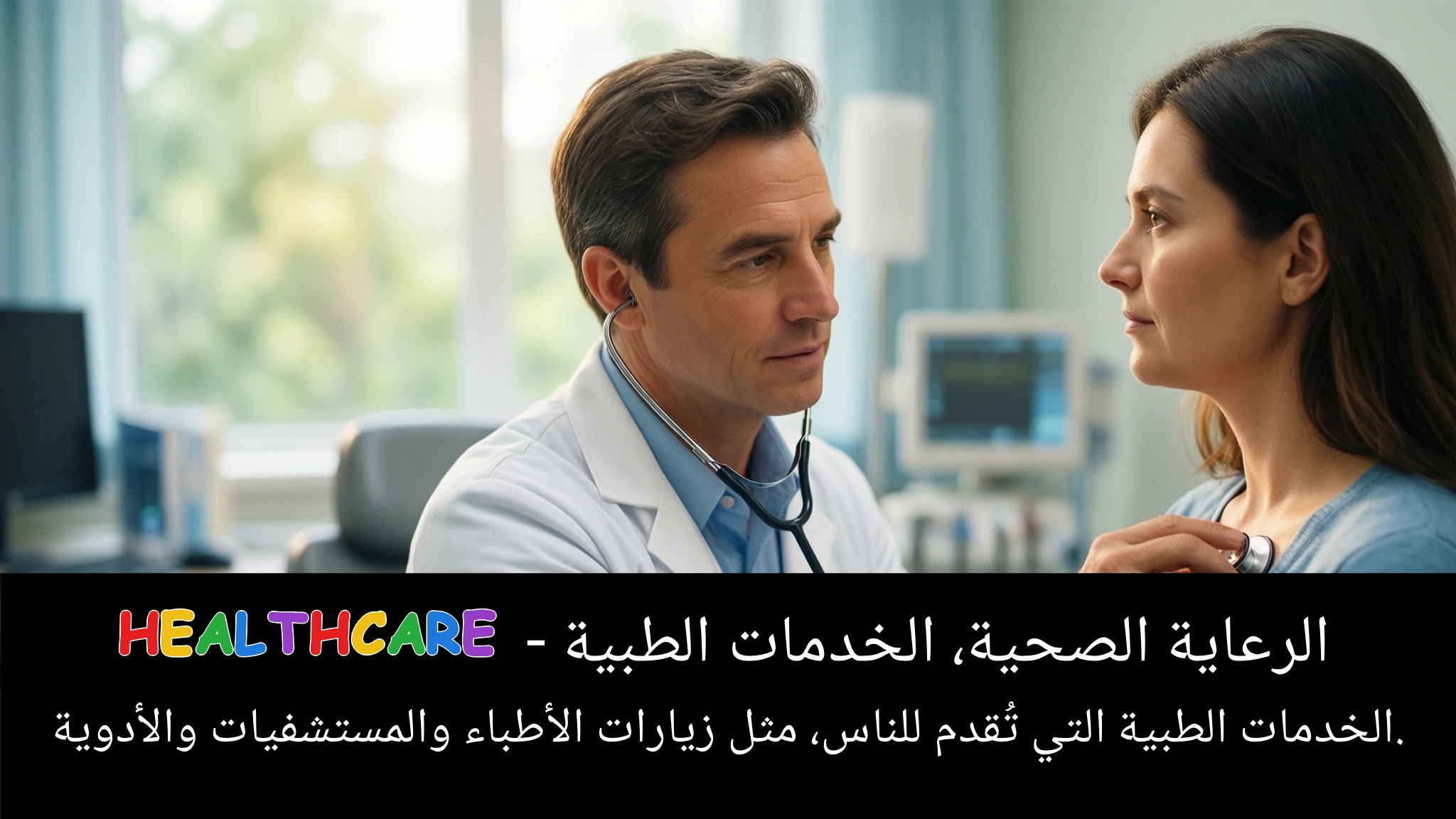 Arabic Illustration for healthcare